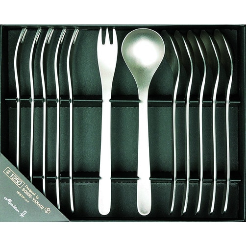 [소리야나기] 커트러리 티스푼& 디저트 포크S 12pcs