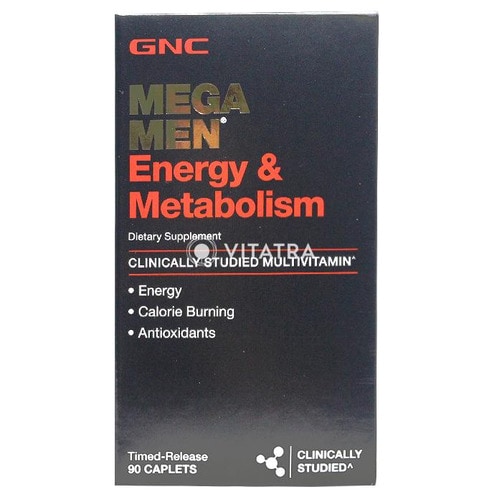 GNC 메가맨 에너지& 메타볼리즘, 90 캡슐