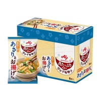 [Ajinomoto] 아지노모토 건더기 가득 미소시루 바지락과 유부 8개입