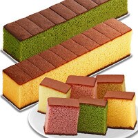 [큐슈 대표 명물] 나가사키 카스텔라 2개 세트 [플레인/말차]