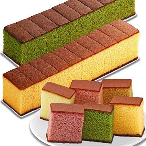 [큐슈 대표 명물] 나가사키 카스텔라 2개 세트 [플레인/말차]