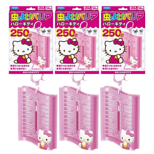 모기!벌레 퇴치~ [후마키라] 무시요케 바리아 250일[헬로키티/한정] 3개세트