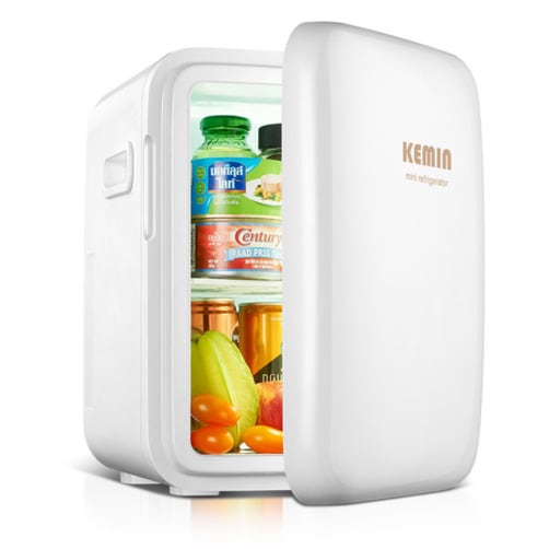 KEMIN K10 뷰티 스탠드형 차량용 가정용 냉장고 화장품 냉장고 모유 냉장고 10L - 화이트