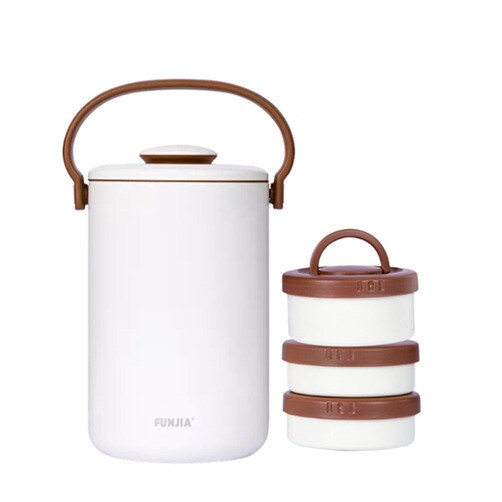샤오미 FUNJIA 보온도시락 휴대용 보온 도시락 3층구조