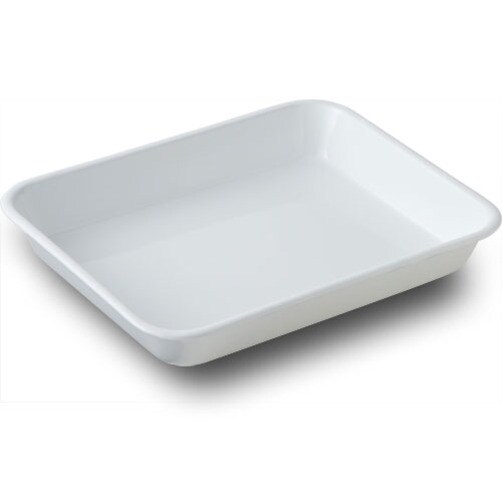 [노다호로] 화이트 법랑 바트/트레이 - 15