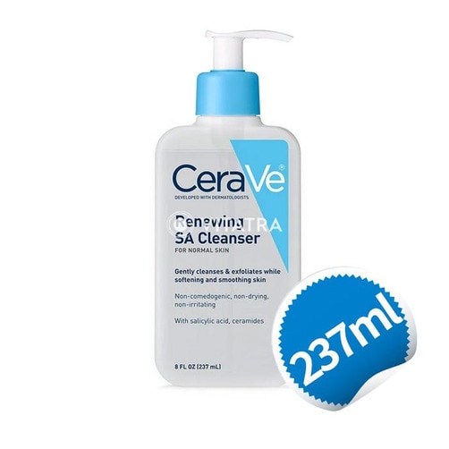 세라비 SA 페이스 워시 살리실산 클렌저 (히알루론산 & 나이아신아마이드 함유) 236ml