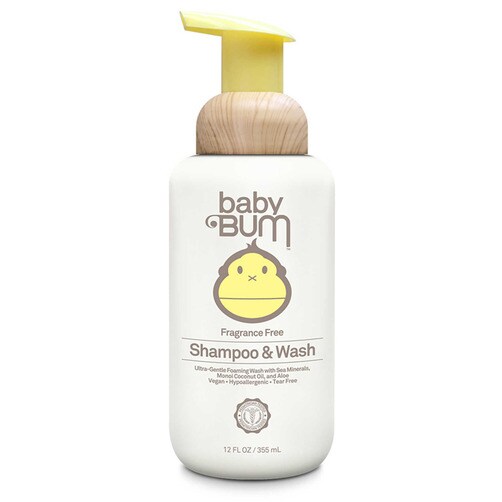 베이비범 샴푸 & 바디워시, 무향(355ml)