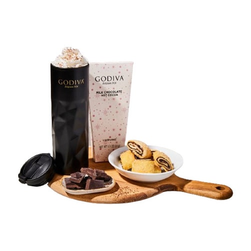 Godiva Hot Chocolate Travel Gift Set * 2set