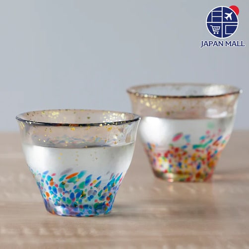 [츠가루 비이도로] 마츠리 2종 사케잔 세트 85ml