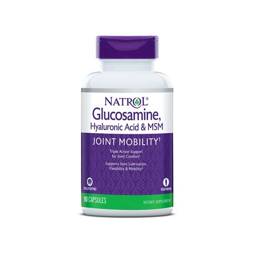 나트롤 글루코사민 히알루론산 & MSM, 90정