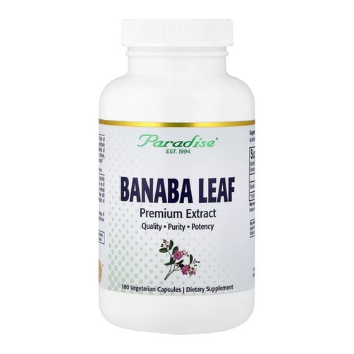 파라다이스 허브 바나바 잎 180 베지 캡슐