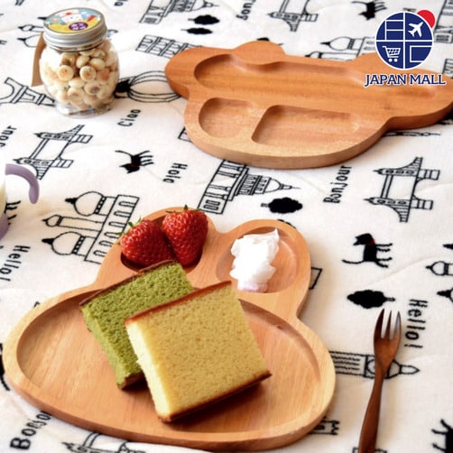 [yorisou] 천연우드 런치 플레이트 2종 시리즈 - 토끼 플레이트