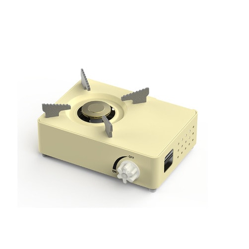 캠핑용 휴대용 버너 자석식 미니 가스레인지 2color - 옐로우