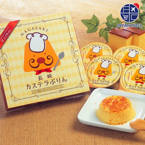 [마에다] 나가사키 카스테라 푸딩 4개입