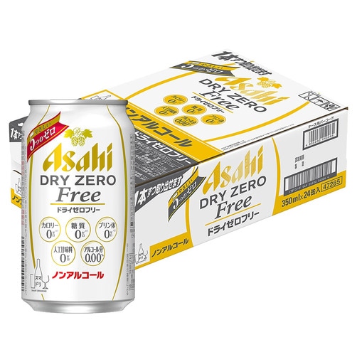 [ASAHI] 아사히 드라이 제로 프리 논알코올 350ml 24개