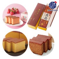 [카슈엔 모리쵸]  나가사키 카스테라 3종 세트 - 허니+딸기+커피맛 3종