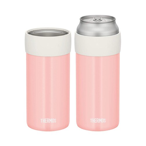 [THERMOS] 써모스 보냉 캔홀더 - 500ml 캔용_코랄핑크