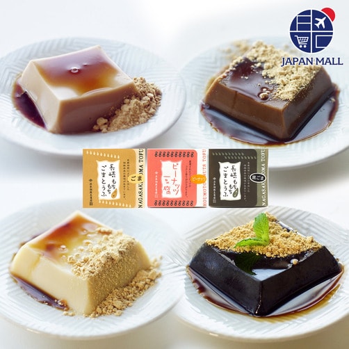 [Houmoto Sesame Tofu] 나가사키 모찌모찌 두부 디저트 6개입