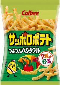 [카루비] 삿포로 포테토칩[야채] 24봉지