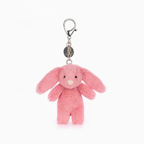 jellycat 젤리캣 키링 가방 악세사리 토끼인형 키홀더 백 펜던트 - 핑크단품