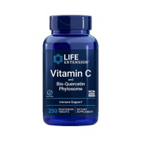 Life Extension Vitamin C and Bio-Quercetin Phytosome, 250 Vegetarian Tablets