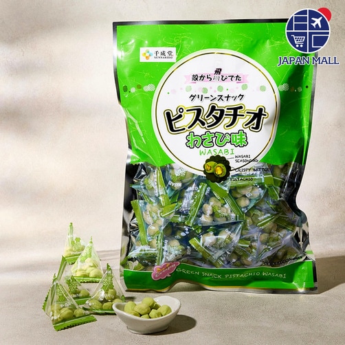 [sennarido] 센나리도 그린 스낵 피스타치오 와사비맛 215g