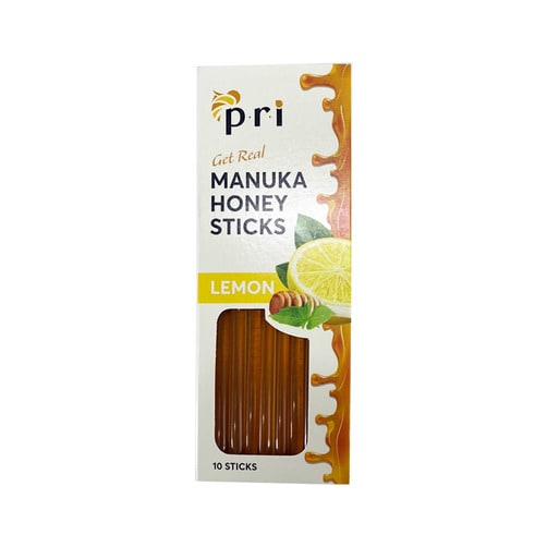 PRI 마누카 허니 스틱 레몬맛, 10개입
