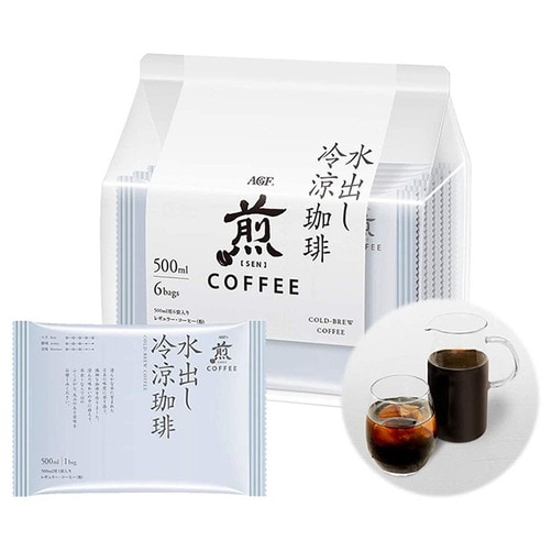 [AGF] '煎(SEN)' 여름용 냉침 커피 레귤러 6P