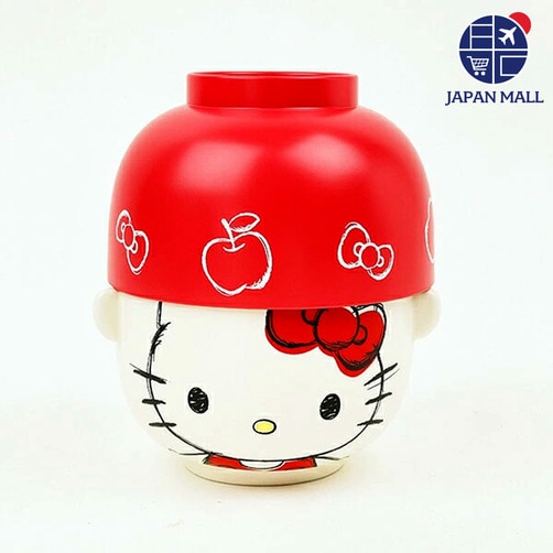 산리오 캐릭터즈  국그릇 밥공기 세트 4종시리즈 - 헬로키티