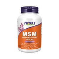 Now Foods MSM 1000mg, 120 veg capsules