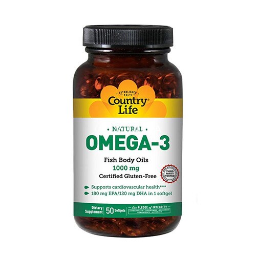 컨트리라이프 피쉬 바디 오일 오메가3 1000mg,50소프트젤