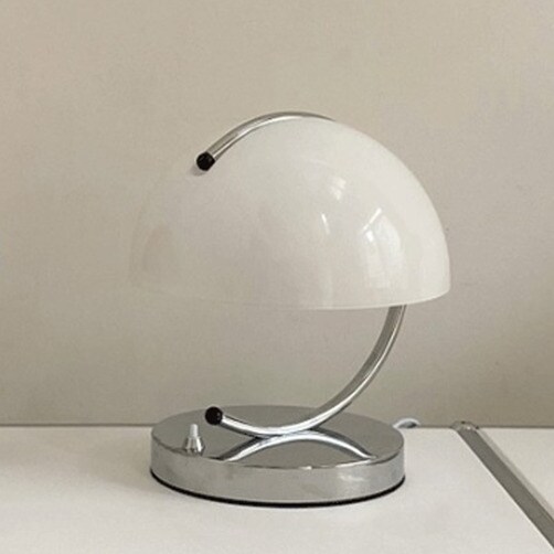 북유럽 빈티지 푸딩 단 스탠드 램프 침실 심플 모던 무드등 - 화이트