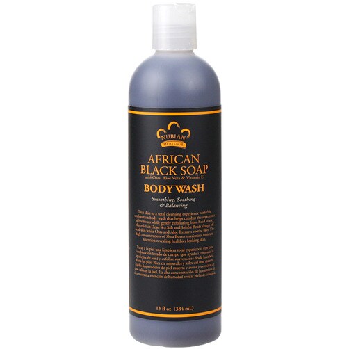 누비안 헤리티지 아프리칸 블랙 비누 바디워시(13oz,384ml)