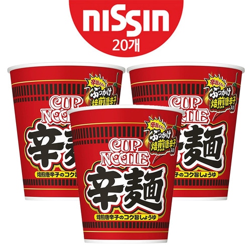 [NISSIN] 닛신 컵누들 카라멘 20개입