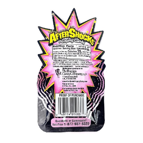애크터쇼크 팝핑 캔디 솜사탕 맛 0.33oz