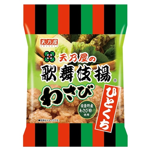 ★특가할인★[아마노야] 한입 가부키아게 와사비맛 54g x 12