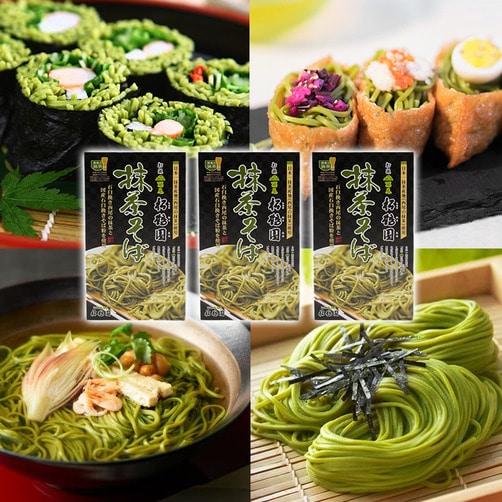 ★특가할인★무료배송★[shokakuen] 말차소바400g x 3개세트