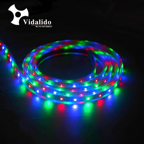 Vidalido 비달리도 LED 조명전구 2미터 아웃도어 캠핑램프  텐트 천막 조명 스트랩 램프  3가지 색상 - 화이트