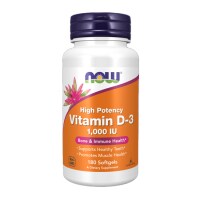 Now Foods Vitamin D-3 1,000 IU - 180 Softgels