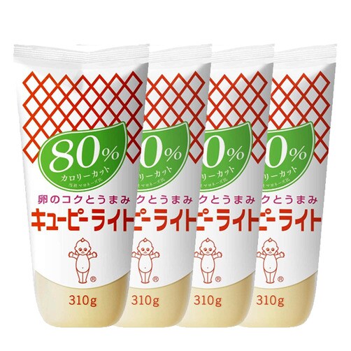[큐피] 라이트 마요네즈 칼로리 80%컷 310g x 4개세트