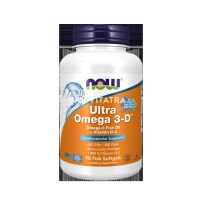 EPA 600 / DHA 300 / VITAMIN D 1,000IU 이 모든게 한알에!  나우푸드 울트라 오메가 3-D, 90 피쉬 소프트겔