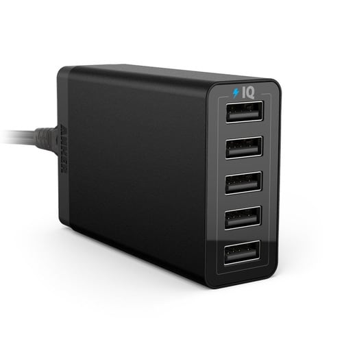 [anker] 앵커 40w 5포트 충전기 2color 블랙