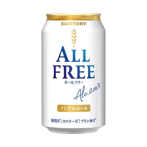 [산토리]  ALL-FREE 논알코올 맥주 350ml x 24캔